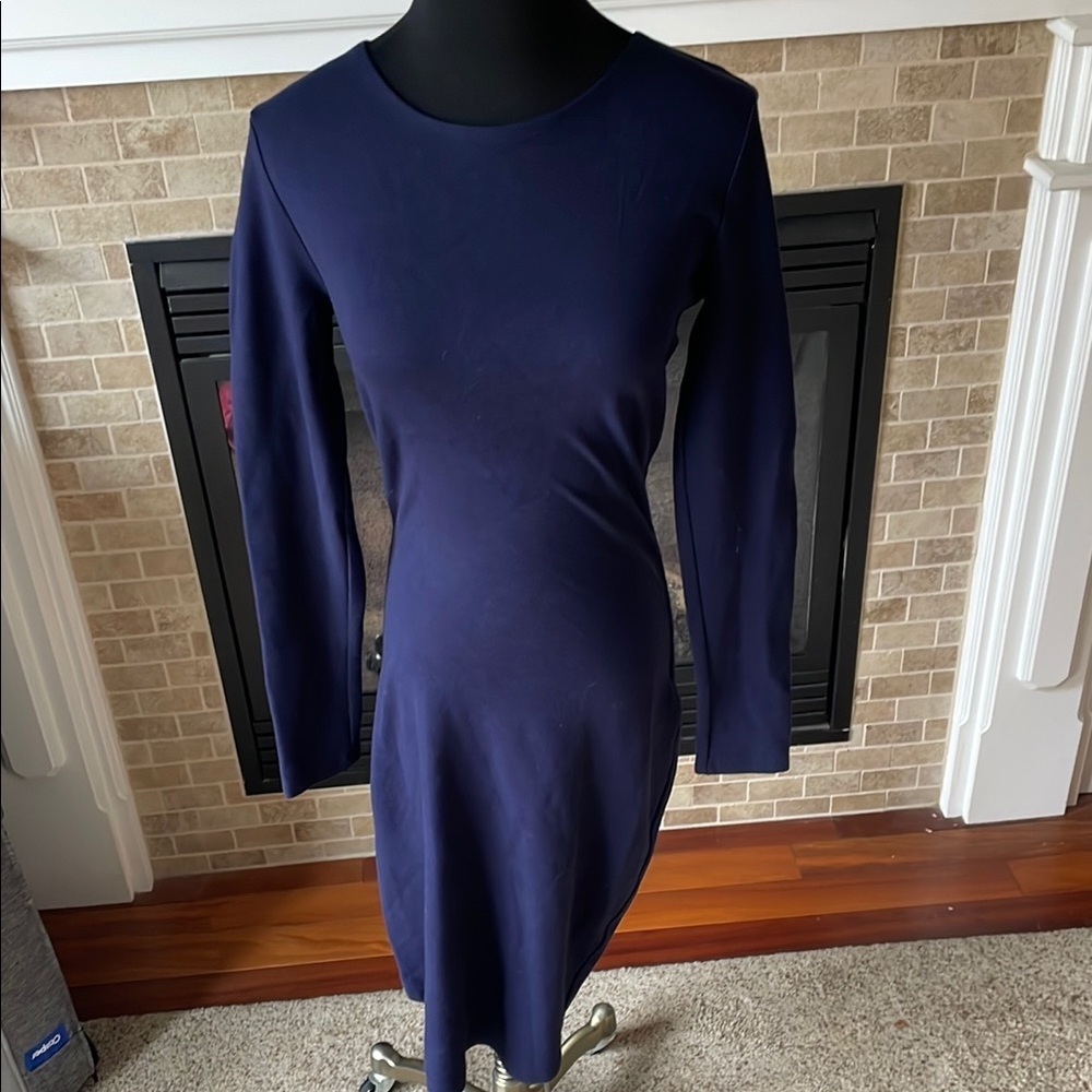 Obakki Navy Blue Dress size 6 - made in Canada